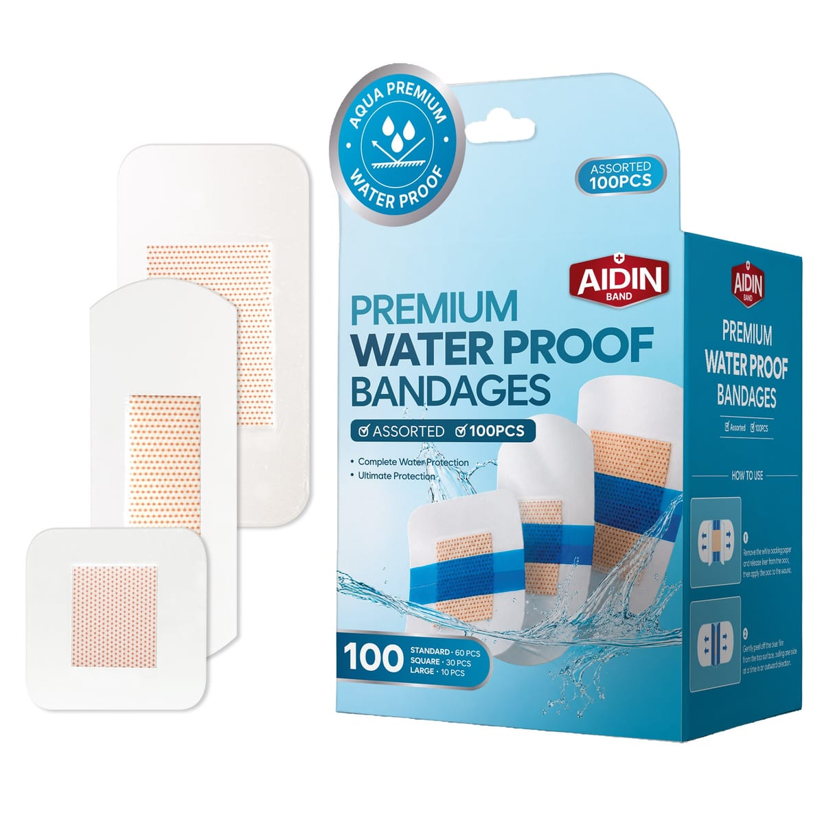 Premium Waterproof Bandages